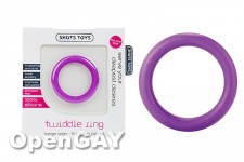 Twiddle Ring - Large - Purple 