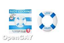 Buoy Cockring - Love Saver - Blue 