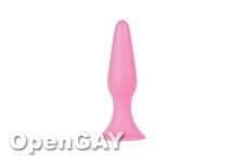 Silky Buttplug Small Size - Pink 