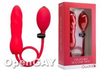 Inflatable Silicone Twist - Red 
