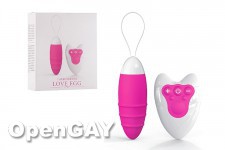 7 Speed Silicone Love Egg - Pink 
